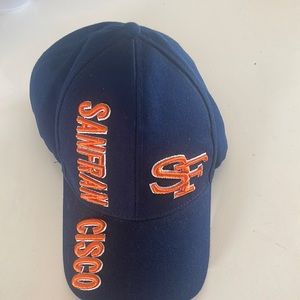 SF baseball cap